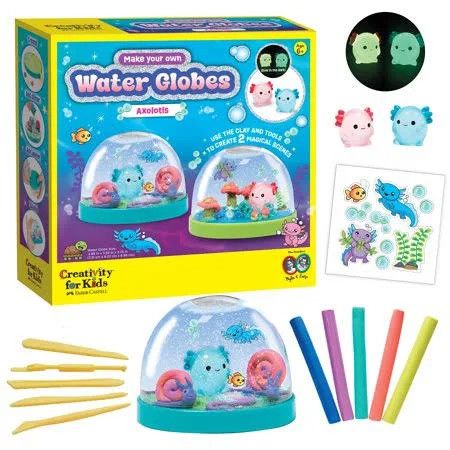 Make Your Own Water Globes - Axolotl