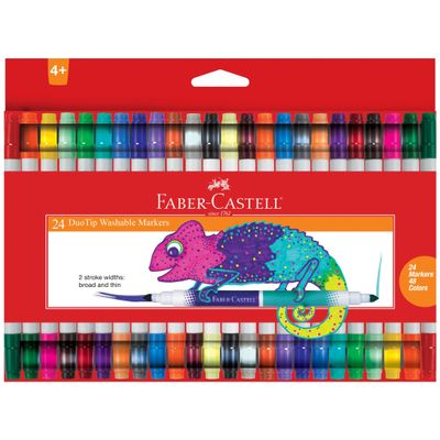 DuoTip Washable Markers - 24 Count