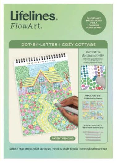FlowArt - Dot by Letter, Cozy Cottage