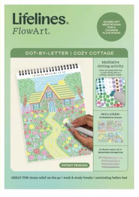 FlowArt - Dot by Letter, Cozy Cottage