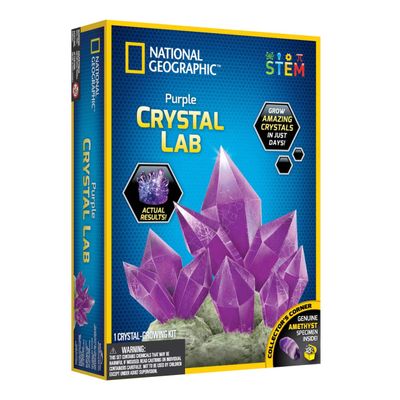 National Geographic - Purple Crystal Grow Kit