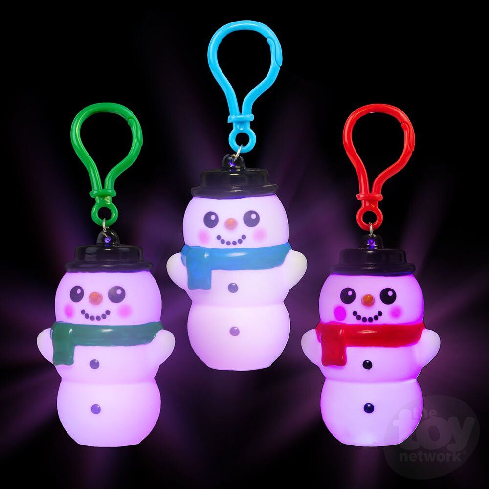 Light-Up Snowman Clip