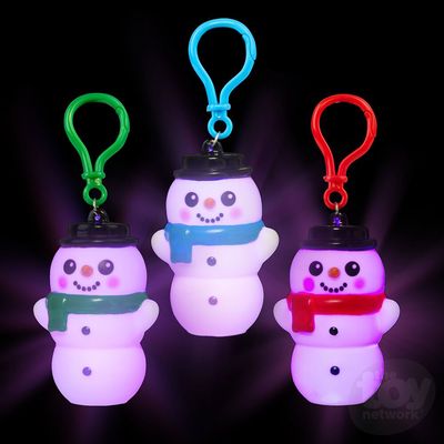 Light-Up Snowman Clip