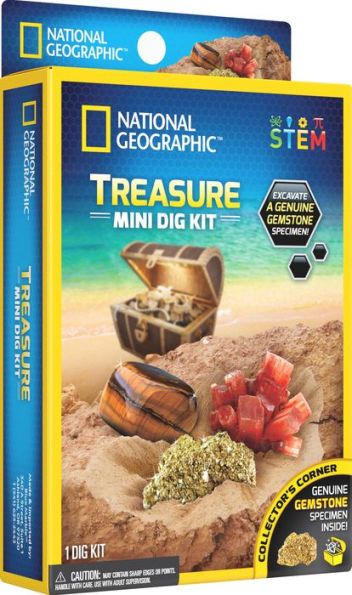 National Geographic  - Mini Treasure Dig Kit