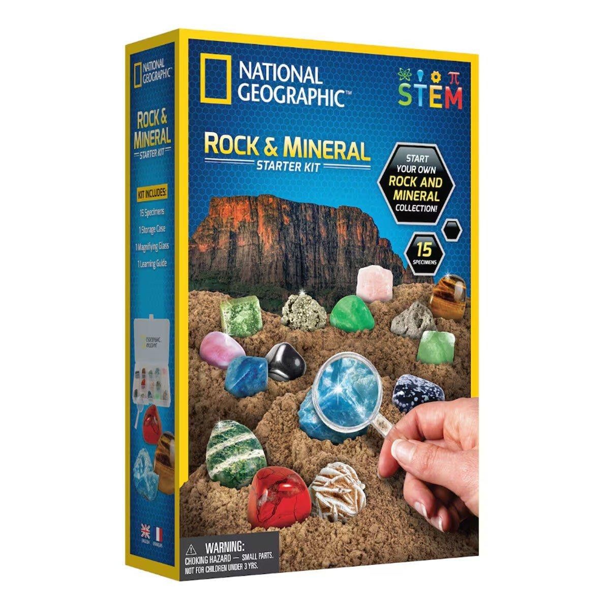 National Geographic - Rock &amp; Mineral Starter Set