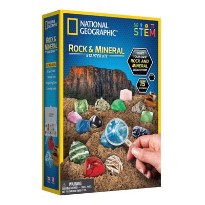 National Geographic - Rock &amp; Mineral Starter Set