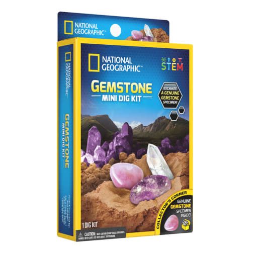 National Geographic - Mini Gem Dig Kit