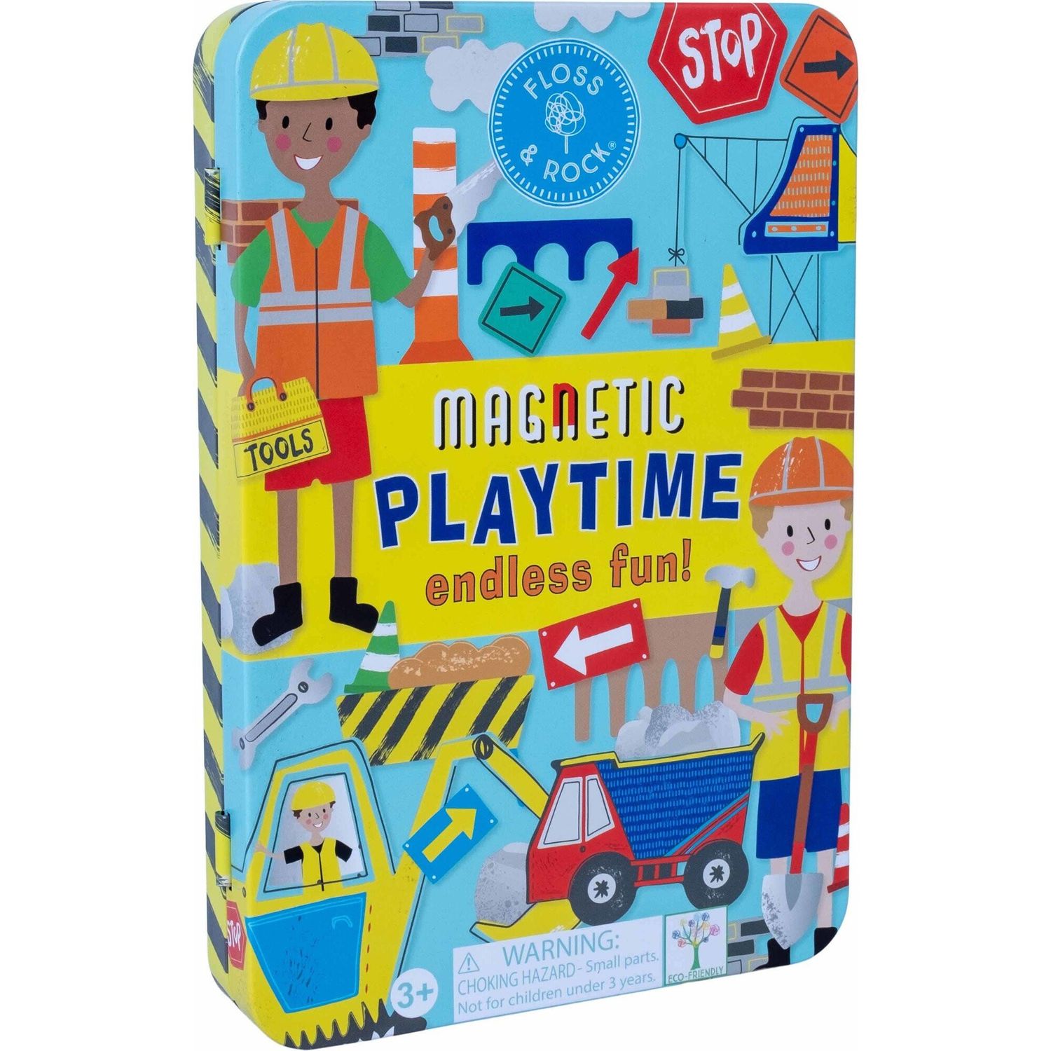 Magnetic Playtime Tin - Construction