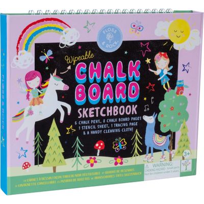 Chalkboard Sketchbook - Rainbow Fairy