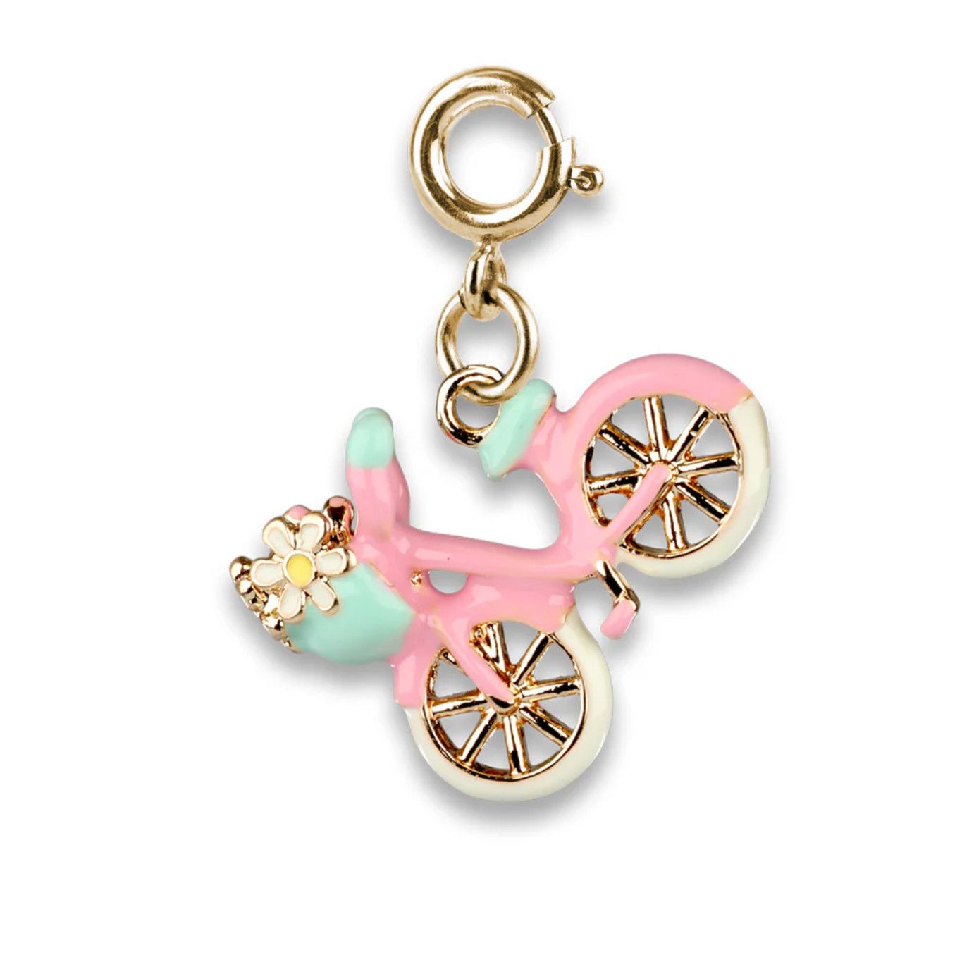Gold Bicycle Charm