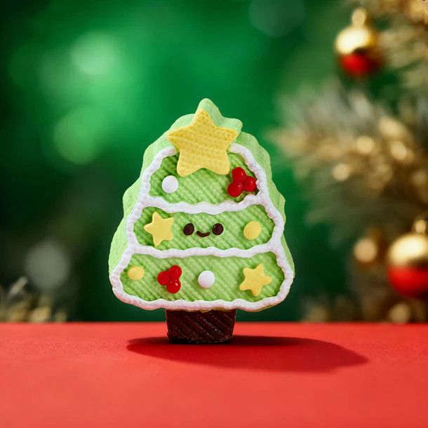 Taba Squishy - Knitted Cute Christmas Tree