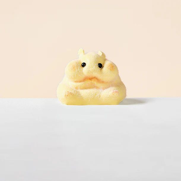 Taba Squishy - Flocked Hamster