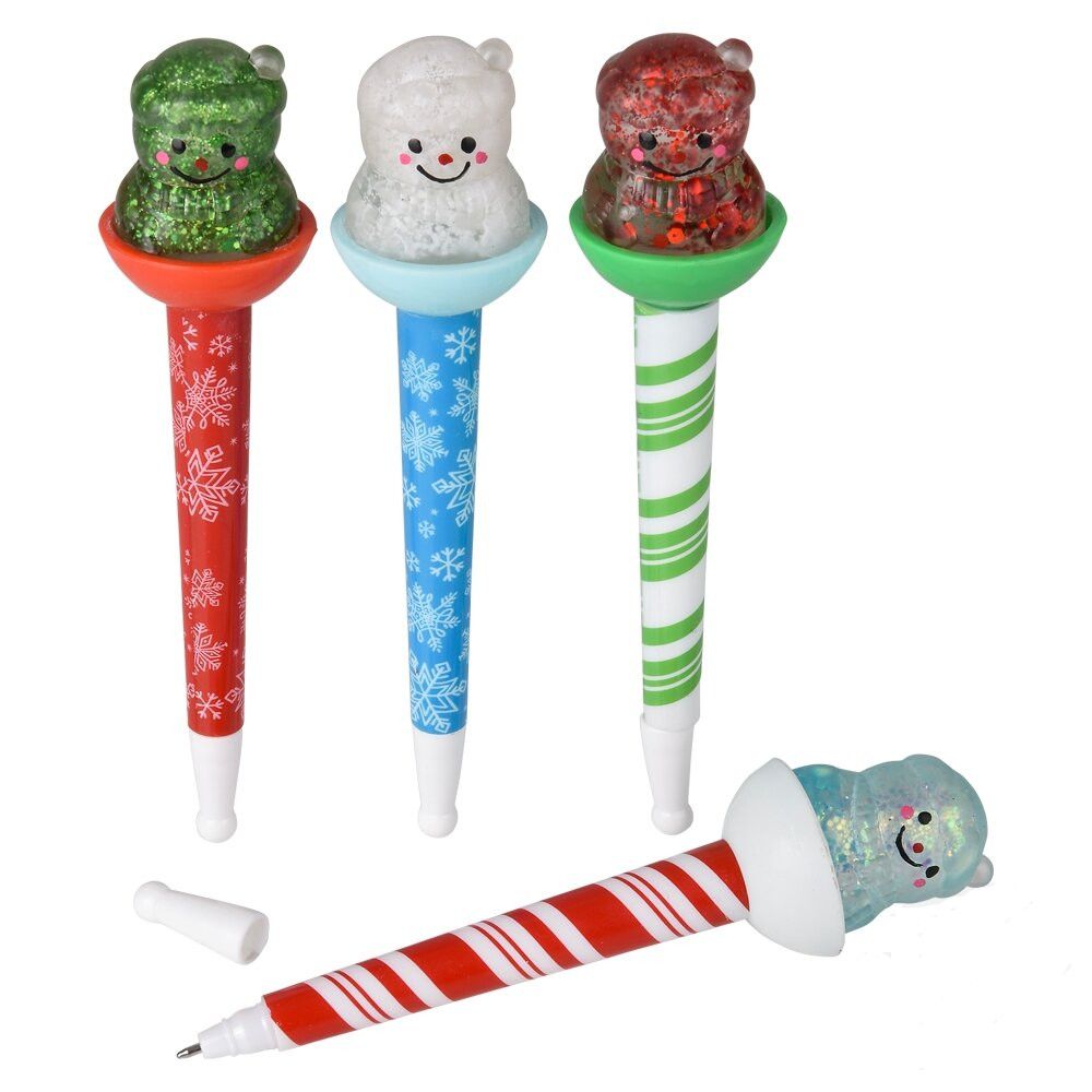 Sugar Squeezy Snowman Pen