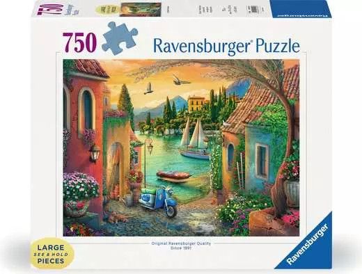European Villa Views  - 750 Pc. Large Format Puzzle