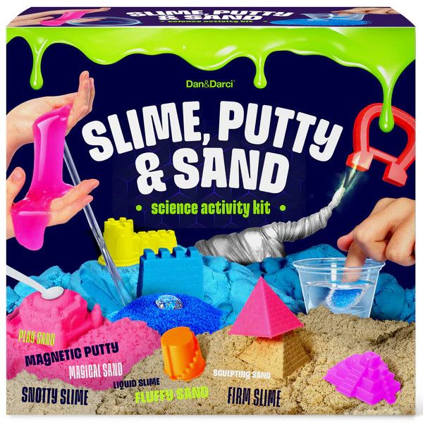 Sensory Science Activity Kit - Slime, Putty &amp; Sand