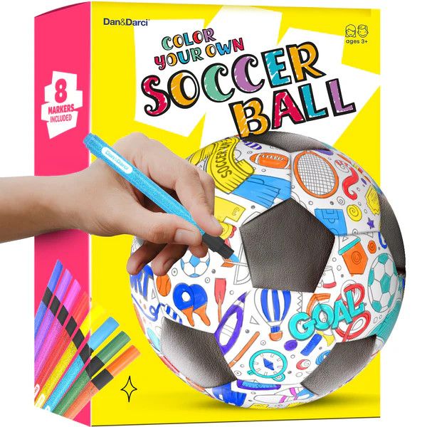 Color Your Own Soccer Ball