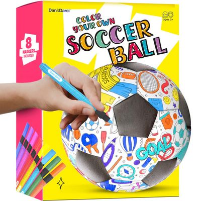 Color Your Own Soccer Ball