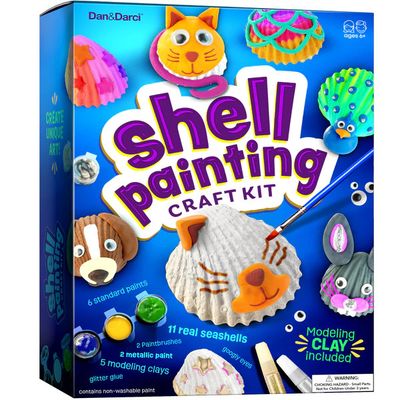 Shell Painting Craft Kit