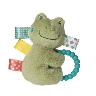 Taggies - Peepers Frog Teether Rattle
