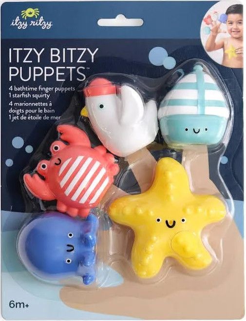 Itzy Bitzy Nautical Bath Puppets