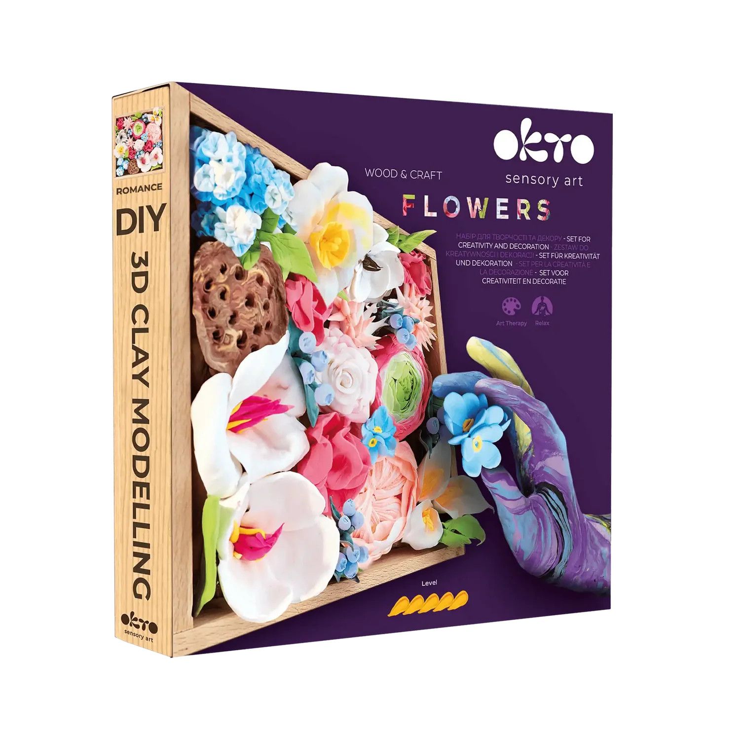 Sensory Art Flowers - Romance