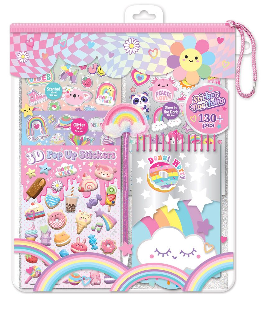 Sticker Portfolio - Rainbow