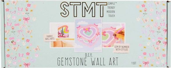 DIY Gemstone Wall Art