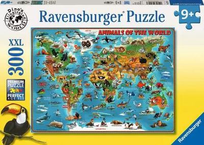 Animals of the World - 300 Pc Puzzle