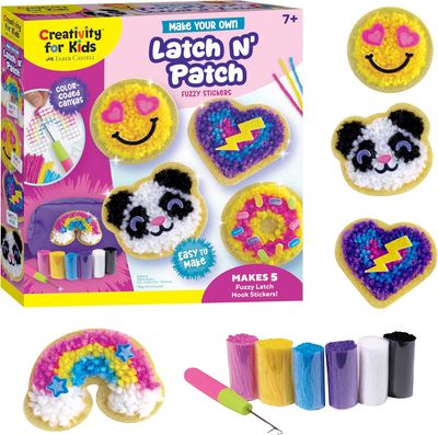 Latch n’ Patch Fuzzy Stickers