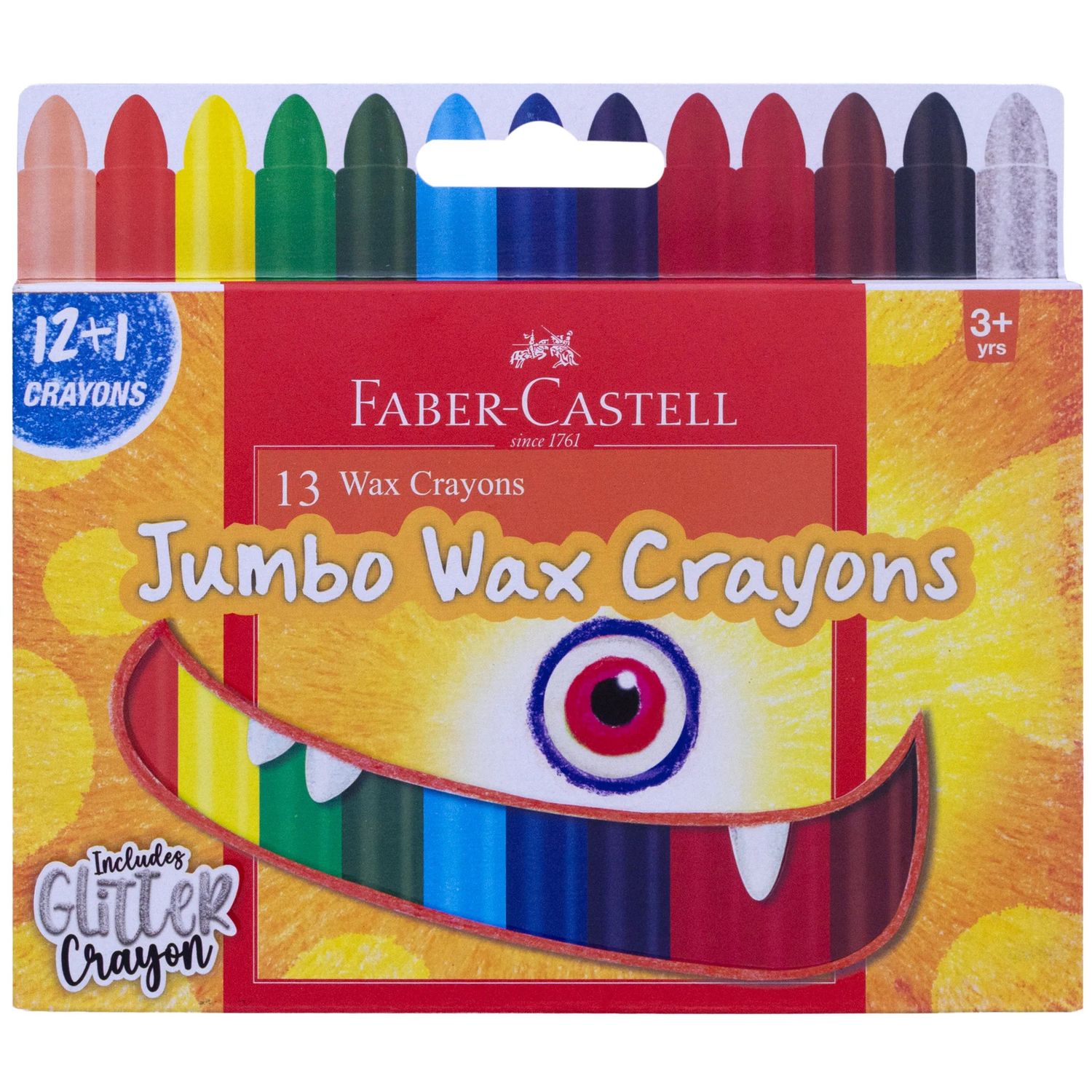 Jumbo Wax Crayons - 12 ct