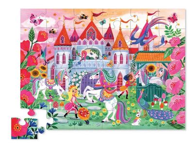 36 Pc. Puzzle - Unicorn Castle