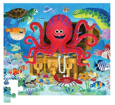 36 Pc. Puzzle - Octopus Treasure
