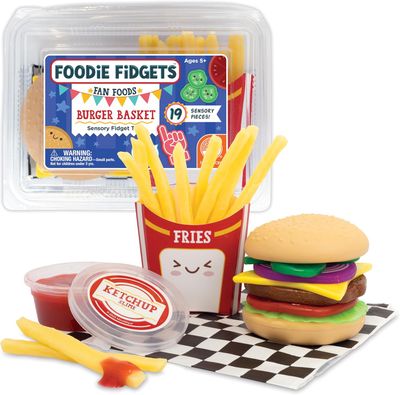 Foodie Fidgets - Burger Basket Set