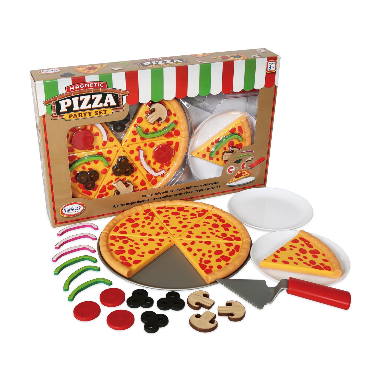 Magnetic Pizza Party Set
