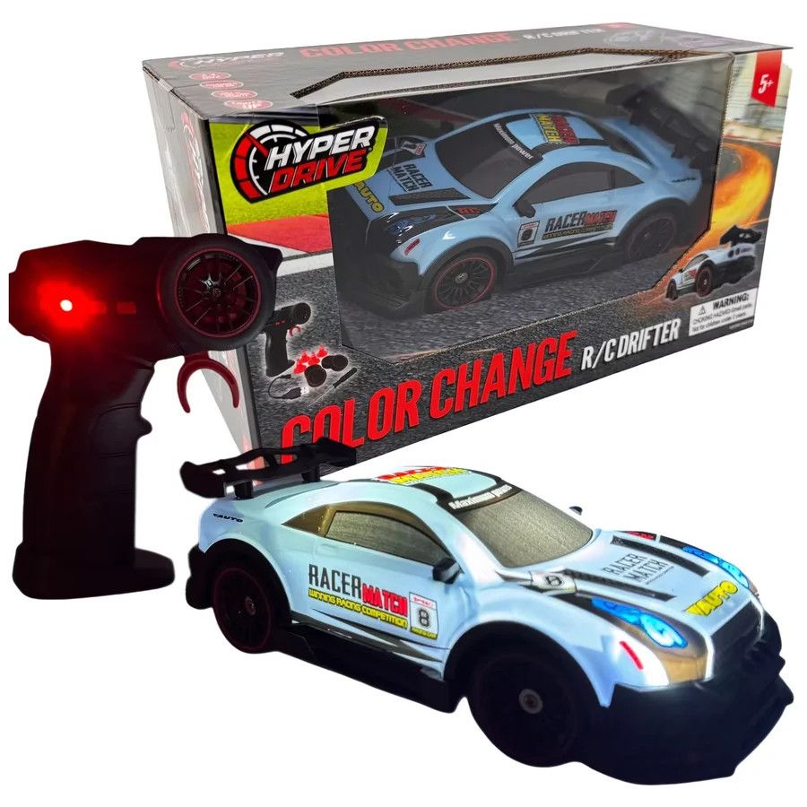 Color-Changing RC Drifter