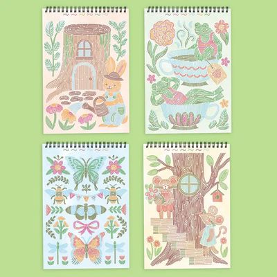 FlowArt Trace-By-Line - Woodland Whimsy
