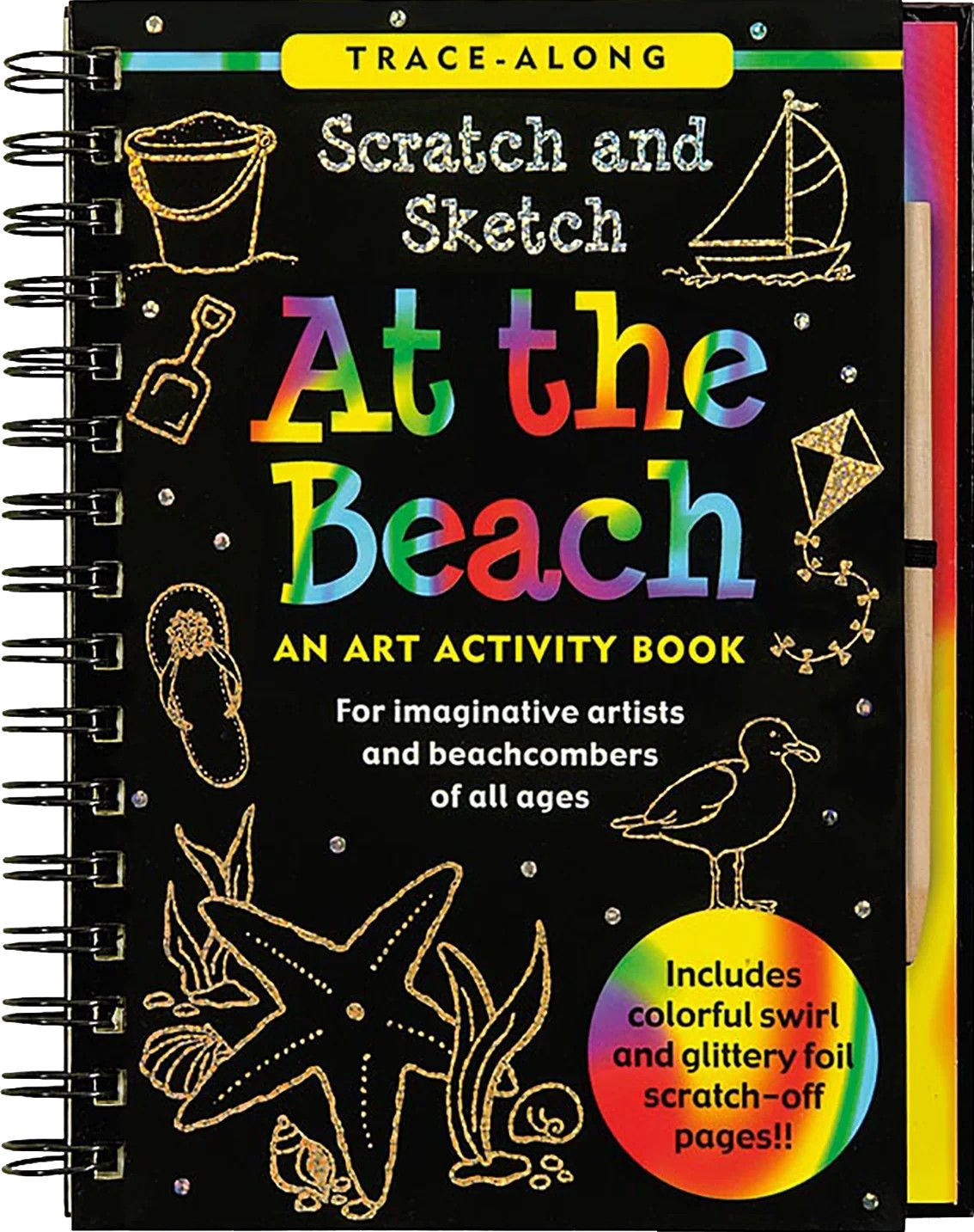 Scratch and Sketch - At The Beach