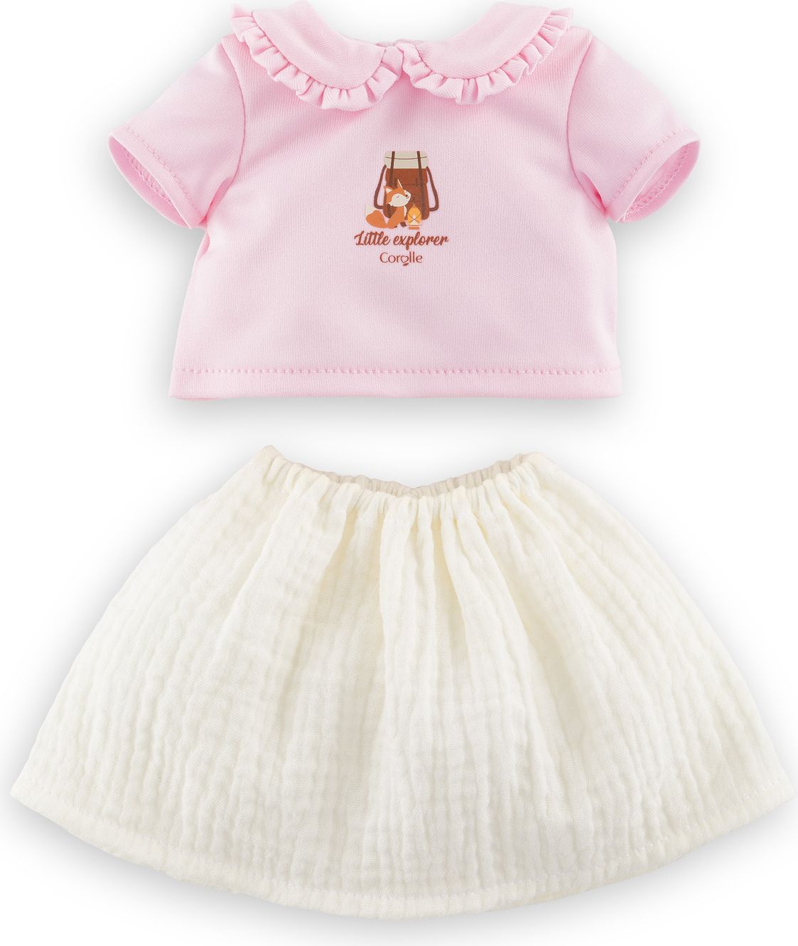 12" T-shirt &amp; Skirt - Little Explorer