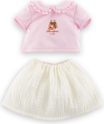 12" T-shirt &amp; Skirt - Little Explorer
