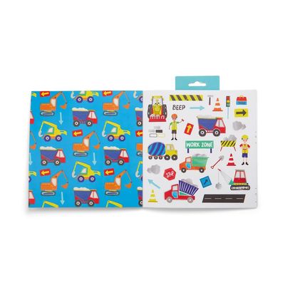 My Coloring Book &amp; Stickers - Construction