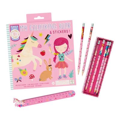 My Coloring Book &amp; Stickers - Rainbow Fairy