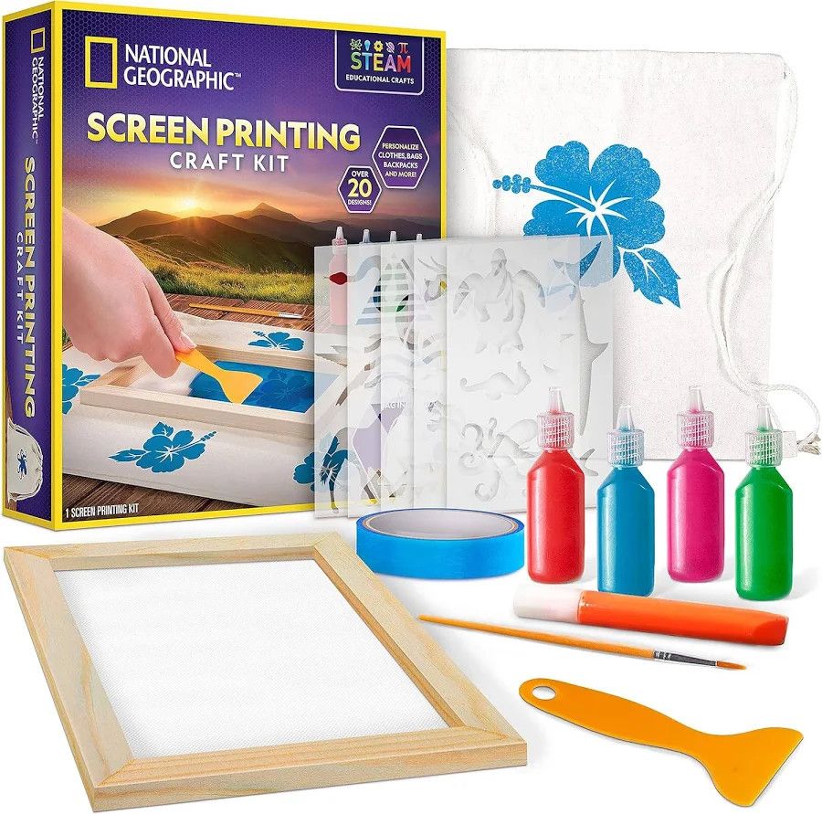 Screen Printing Craft Kit