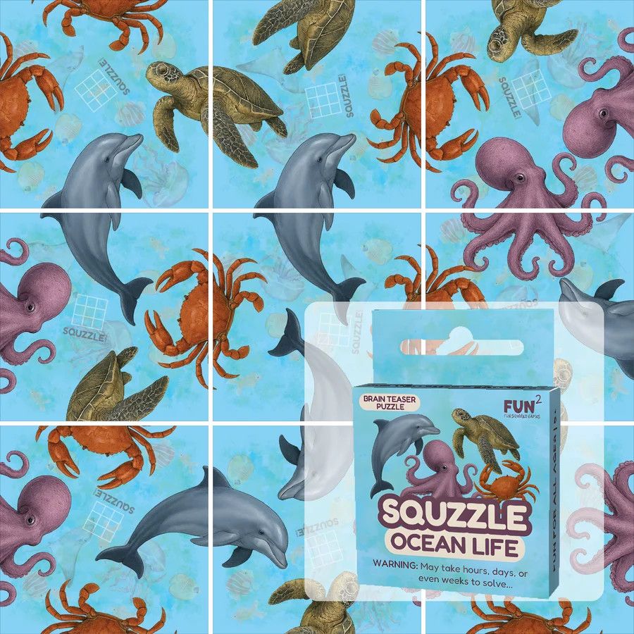 Squzzle - Ocean Life