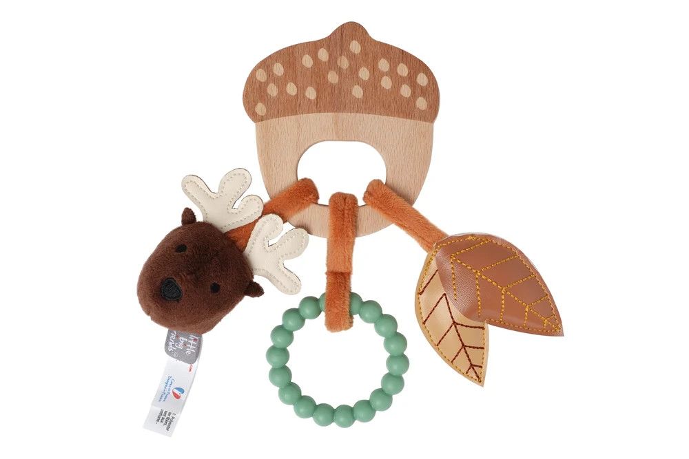 Wooden Rattle - Forest