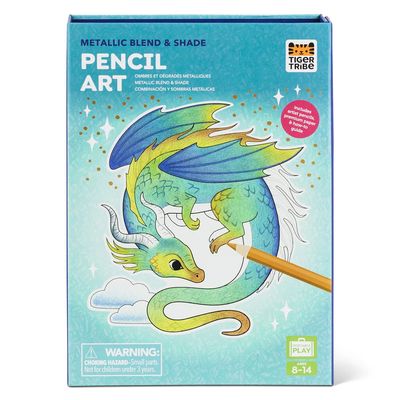 Pencil Art - Metallic Blend &amp; Shade