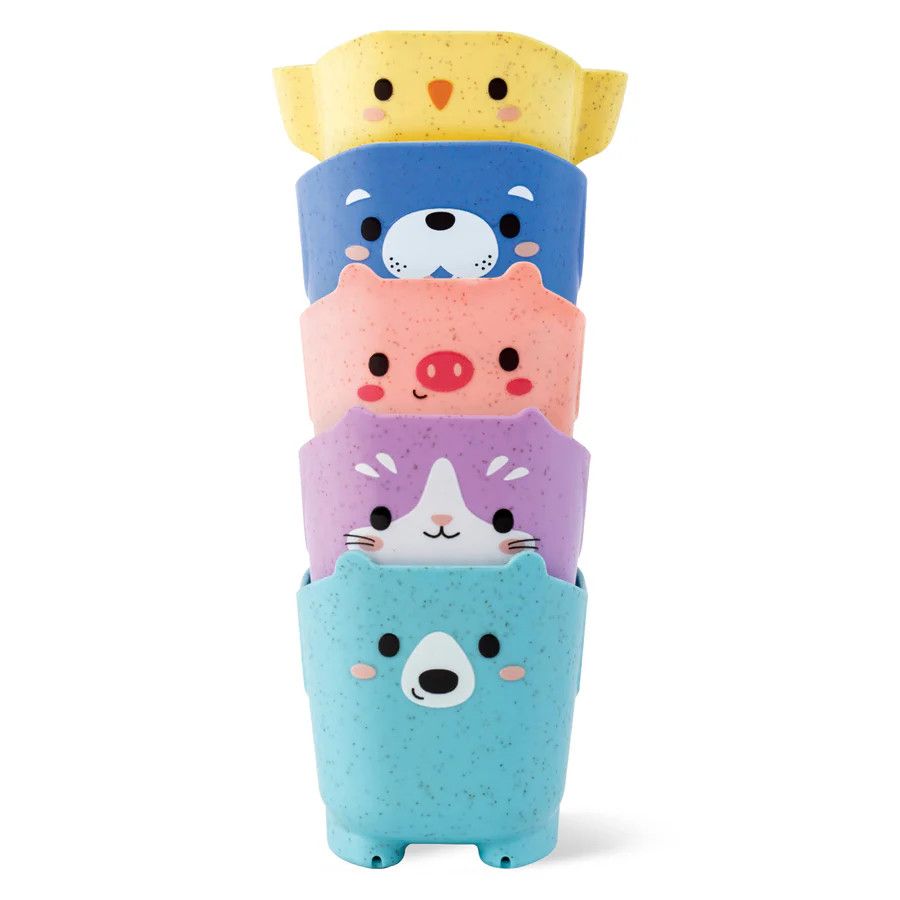 Pour &amp; Play Animal Cups