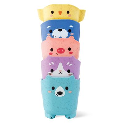 Pour &amp; Play Animal Cups