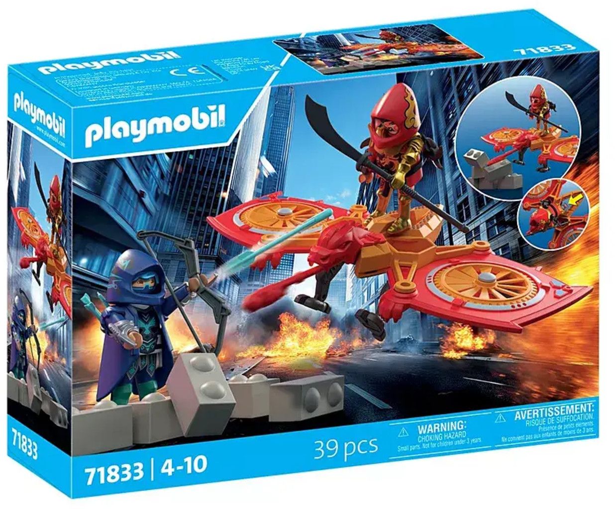 Hero Drone Fight with Evil Ninja - Playmobil 71833