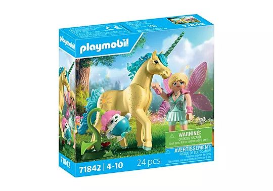 Sunshine Blossom Unicorn with Fairy - Playmobil 71842