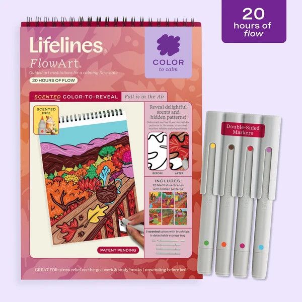 FlowArt Scented Color-To-Reveal  - Fall is in the Air